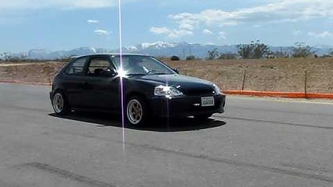 b20 vtec turbo ek hatch  : 1st pull