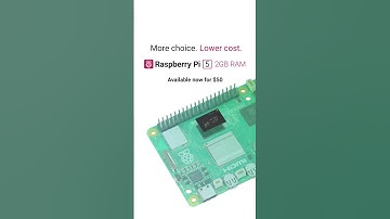 Raspberry Pi 5 2GB joins the family