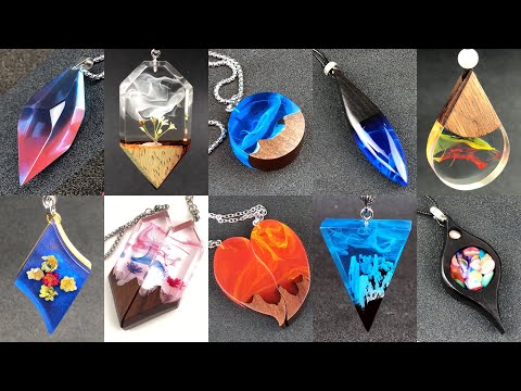 Resin art Amazing 10 styles of pendant jewelry Essence compilation 2