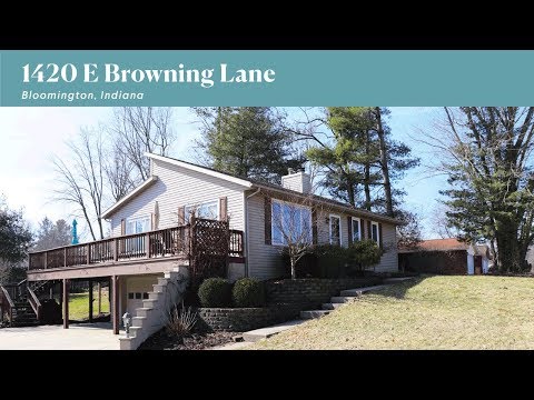 1420 Browning Lane, Bloomington, IN home video tour