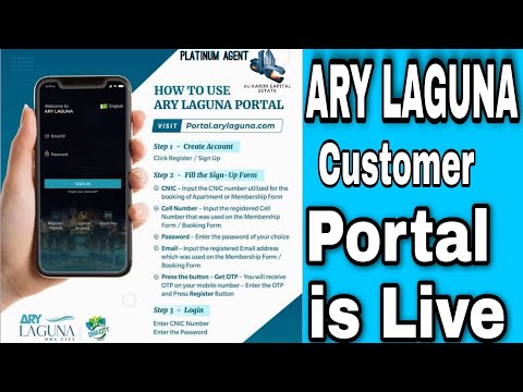 ARY Laguna | DHA City karachi | Customer Portal is Now Live..!