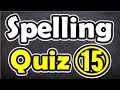 Spelling Quiz (15) (Spelling Words for Grade 5) [ ForB English Lesson ]