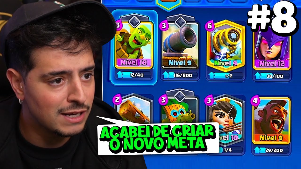 CORINGA CRIOU O NOVO META DE SPARKY NO CLASH ROYALE! EP 8