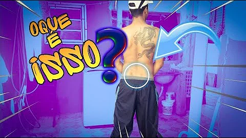 O que quer dizer dois furinhos nas costas?