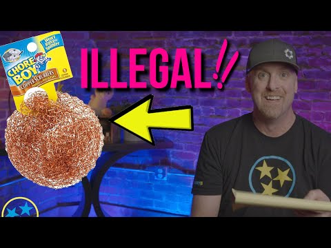 ILLEGAL DISH PAN SCRUBBER & much MUCH MORE!!