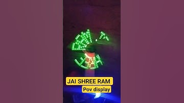 JAI SHREE RAM display arduino #rammandir #shorts #reels #arduino #status