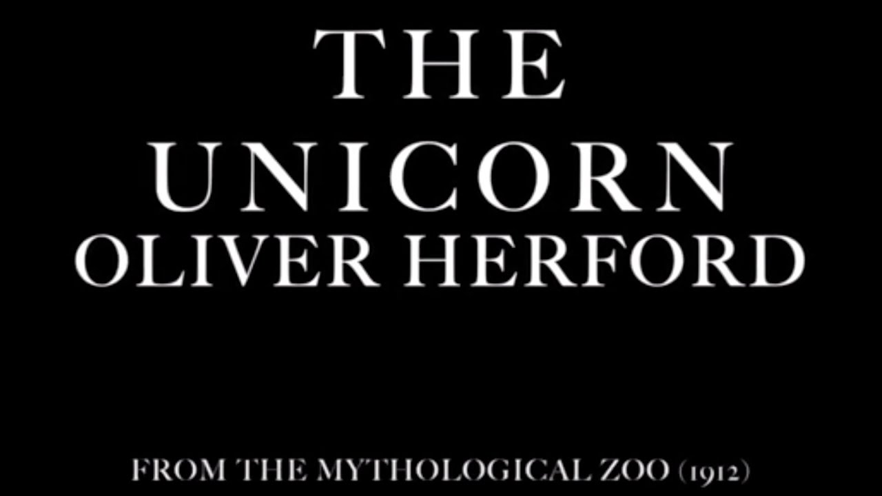 The Unicorn by Oliver Herford