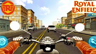 Royal Enfield High Speed Highway Rush | Bike Racing: Moto Traffic Rider Game 2020 screenshot 3