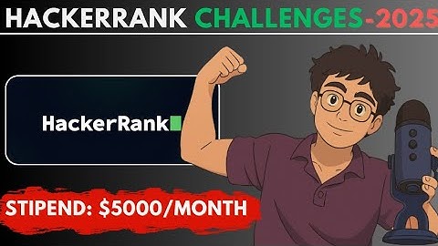 HackerRank Challenge - 2025 | Open To All | $5000/Month | Complete Guide | Software Engineer 