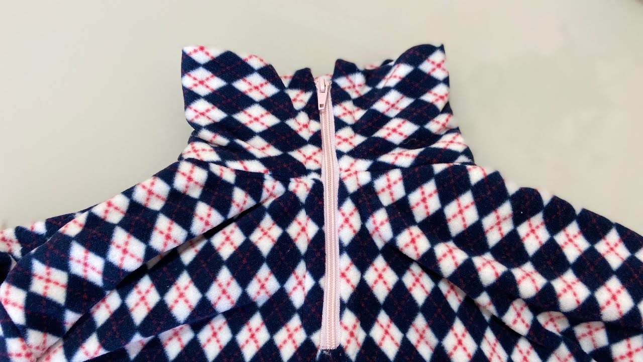 Como colocar Zíper em gola alta