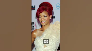Rihanna Through The Years: 2005 - 2015: Then VS Now Edition #rihanna #2005 #2015 #lovelylyrics