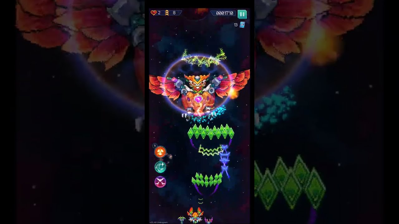 Galaxiga: Galaxy Arcade Game  Game 133 Hard Boss 👈