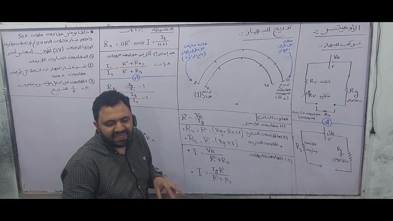 أجهزة القياس الكهربي (الأوميتر )