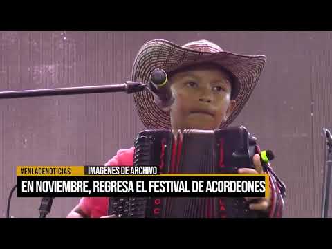 En noviembre regresa el Festival de Acordeones