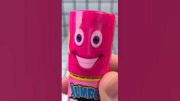 Jumbo push pop candy jelly food mukbang