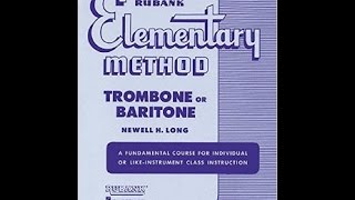 Rubank Elementary Method for Trombone or Baritone - Lesson 5