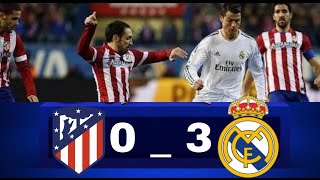 ملخص مباراة ريال مدريد وأتلتيكو مدريد 3-0 هاتريك رونالدو 2017 عصام الشوالي Full_HD