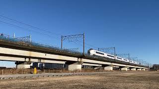 651系7両　回送(「草津71号」使用車)　川崎―品川