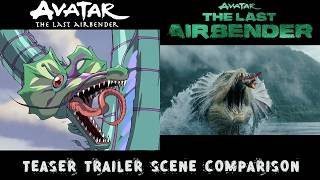 Avatar: The Last Airbender Season 2 TEASER TRAILER COMPARISON | Netflix vs Cartoon
