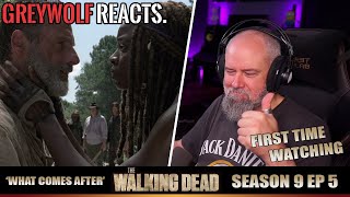 THE WALKING DEAD- Episode 9x5 'What Comes After' | REACTION/COMMENTARY - FIRST WATCH