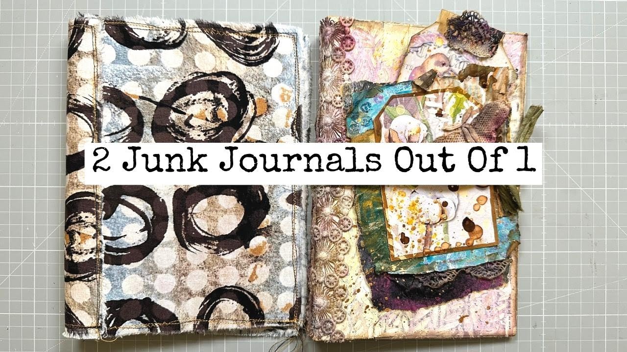 Junk journaling for beginners 🌟 Page ideas, upcycling papers