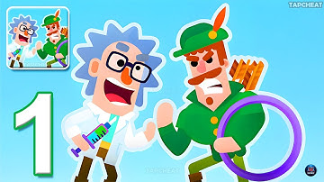 Ultimate Bowmasters - Gameplay Walkthrough Part 1 - Tutorial (iOS, Android)