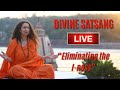 Divine satsang live with pujya sadhviji  16 apr 2024  sacred garden at parmarth niketan
