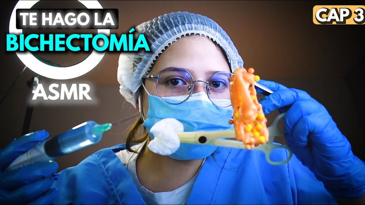 Asmr Español  👩🏻‍⚕️ EP 3: La CIRUGIA - Bichectomia  ( Miniserie ) 📋🩺- Roleplay Medico - Vivalen ASMR