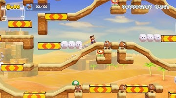 Super Mario Maker 2 - ,full automatic level dont move by unäD - No Commentary