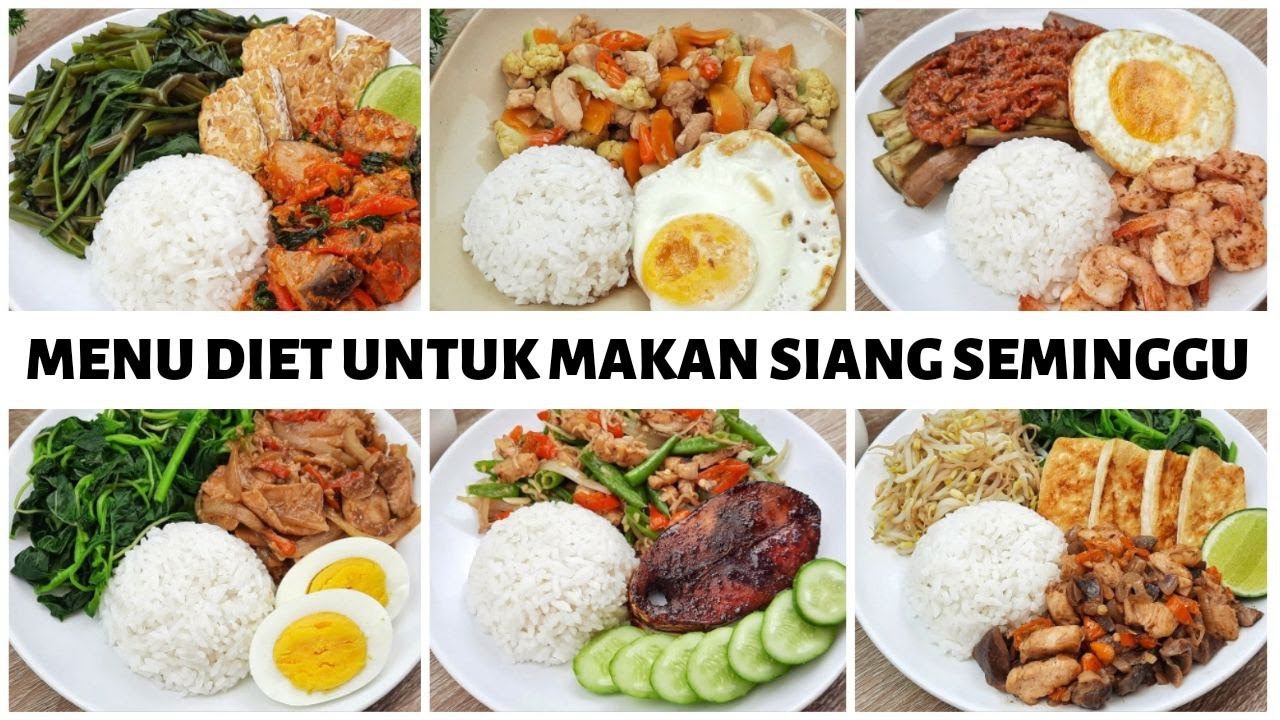 Menu Diet Untuk Makan Siang Seminggu