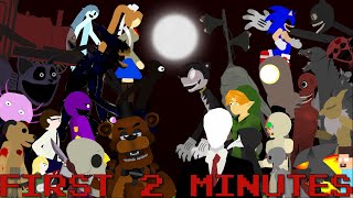 Indie Game Horror vs Internet Horror Part 2 (2/2) - First 2 Minutes 
