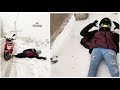 All India Trip On TVS NTORQ || We Got An Accident In Snow || Sikkim ||