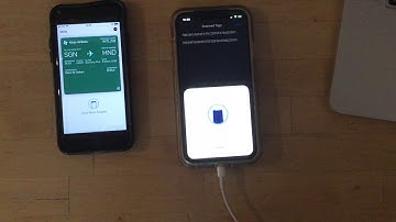 iPhone to iPhone reading an NFC pass