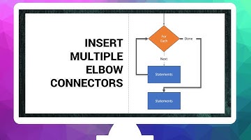 PowerPoint FlowChart: Insert Multiple Elbow Connectors