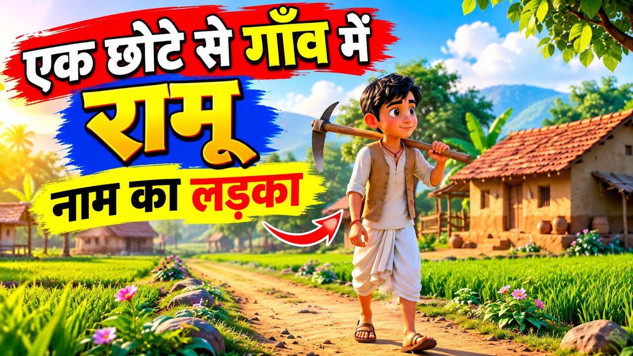 Ek Chhote se Gaon Mein Ramu Naam Ka Ladka_#viralreels #trending #aivideo