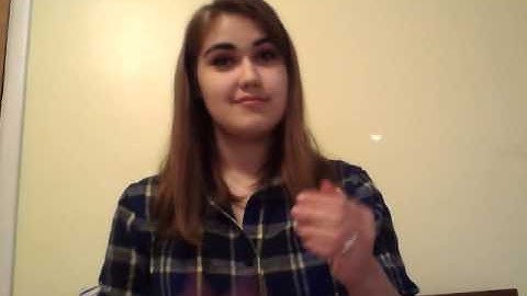 Production Quiz # 2 - ASL 1.  Megan Morgan