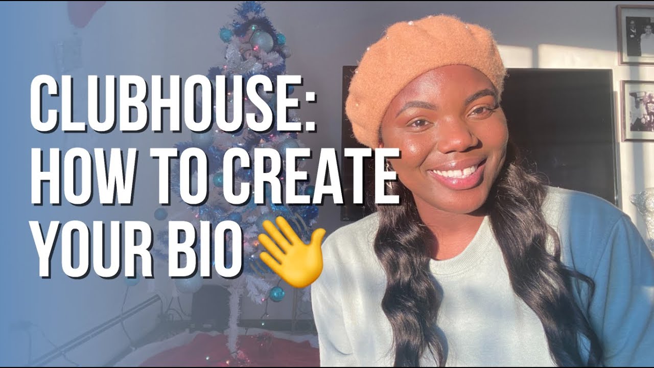How to create Your Clubhouse Bio - YouTube
