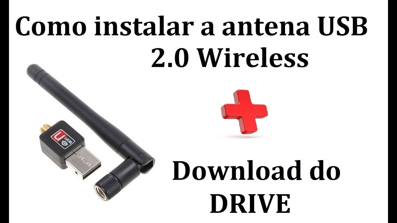Como instalar a Antena USB 2.0 Wireless + Download do ...