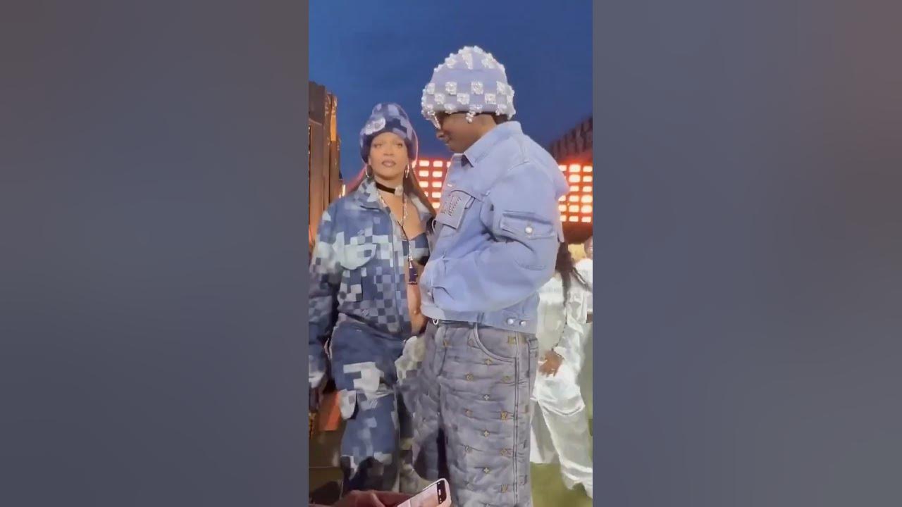 Rihanna e A$AP Rocky marcam presença em evento da Louis Vuitton