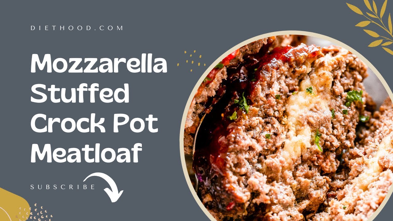 The Best Cheesy Crockpot Meatloaf Recipe