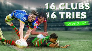 16 Clubs, 16 Tries | The best tries of Rounds 1-5, 2022 | NRL