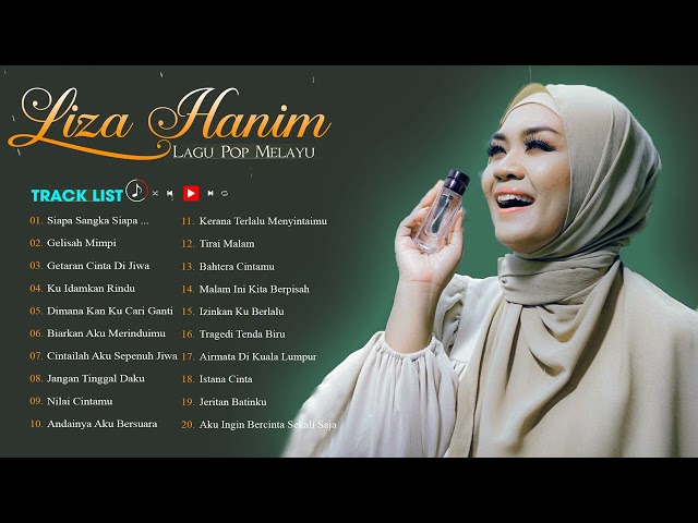 Liza Hanim Full Album || Liza Hanim Lagu Pop Malaysia Terbaik 90an class=