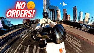 Deliveroo In The Summer Holidays - Everyone Has Left London! 4K