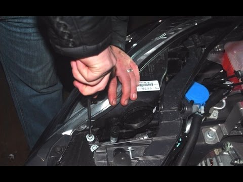 замена ламп ближнего света на форд фокус 3