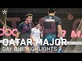 Ooredoo qatar major premier padel highlights day 1 men