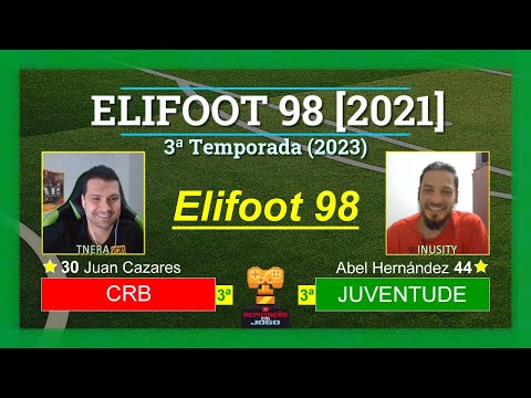 ELIFOOT 98 - 3ª TEMPORADA - 2023 - (Clubes Atualizados) - Brasileirão 2021 - Séries A e B