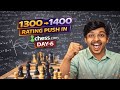 Road to 1400 ♟️ | 1300+ Rating LIVE Chess | Win & Learn 🔥