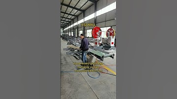 Wood board discharge conveyor system timber lumber transport #sawmill #woodworking