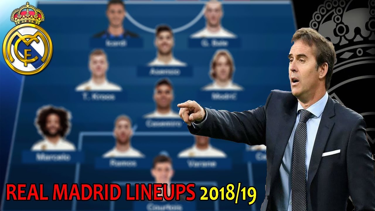 REAL MADRID POTENTIAL LINEUPS 2018/19 WITH ICARDI, VINICIUS JUNIOR ...