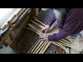 Weaving A Rectangular Basket pt  1